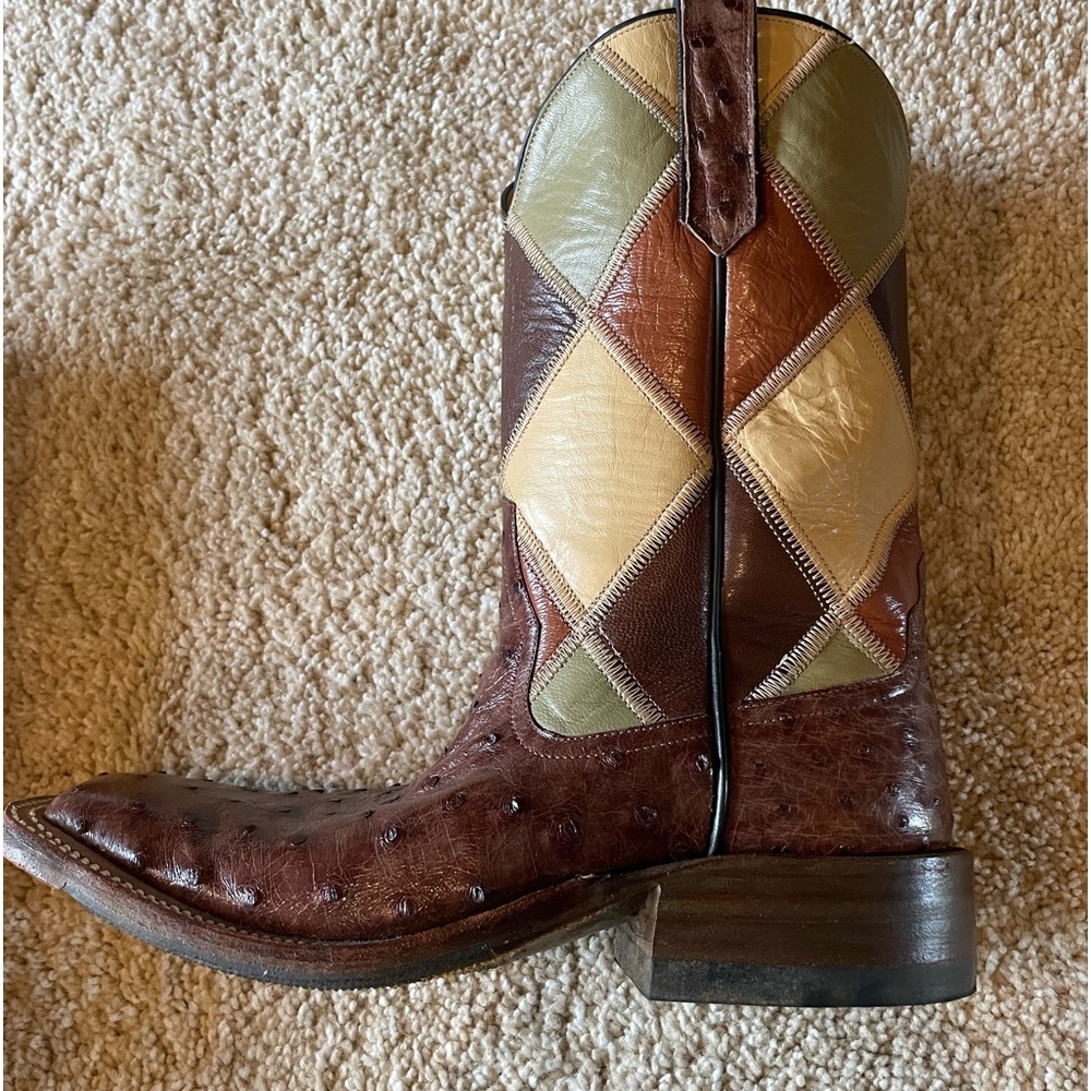 Rios of Mercedes Full Quill Ostrich boots.